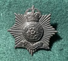 Original Royal Hampshire Regiment OFFICERS Bronze Officer's Cap Badge C26 picture