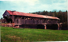 Postcard Porter Covered Bridge, Porter, Maine picture