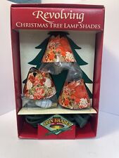 Vintage Spin Shades Revolving Lamp Roses Christmas '94 Electric SXL735 picture