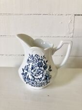 Vintage English Ironstone Pitcher Alfred Meakin Staffordshire made in England picture