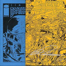 1993 LTD Deathblow and Cyberforce Ashcans COA Image Comics A1H33 picture
