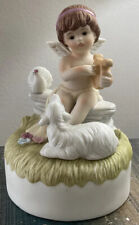 Enesco  Imports  Musical Figurine  1984 Taiwan As Is  Musical Not Working picture