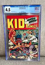 Kid Komics 9 CGC 4.5 CR/OW Pages 1945 Young Allies Alex Schomburg picture