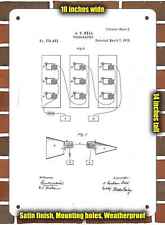 Metal Sign - 1876 Alexander Bell Telephone Patent - 10x14 inches picture