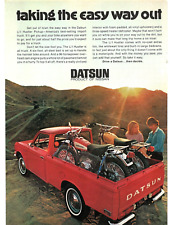 1972 Datsun Truck Nissan Ad Print Advertisement Motorcycles L'il Hustler  picture