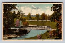 Toledo OH-Ohio, Ottawa Park Vintage Souvenir Postcard picture