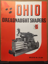 Vtg Swift Ohio Corp Kenton OH Catalog Dreadnaught Shapers 1960? Machine Tools picture