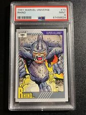 1991 Marvel Universe #73 Rhino PSA 9 MINT picture