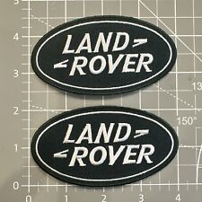 LAND ROVER AUTOMOTIVE  Motor Sports Racing Patch - 2 Patches picture