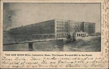 1906 Lawrence,MA The New Wood Mill,The Largest Worsted Mill in the World Vintage picture