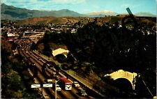 1958 LOS ANGELES Pasadena Arroyo Parkway - Elysian Park   postcard jj091 picture