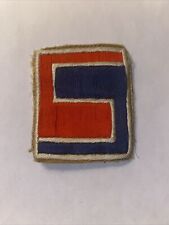 WWII US Army 69th Infantry Division Theater Made Hand Sewn RARE picture