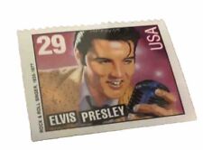 Vintage Elvis Presley Pink 29 Cent Stamp. New Fast Shipping Not Used picture