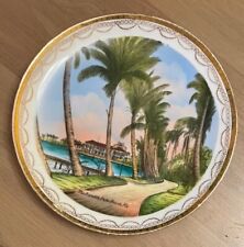 1920s Palm Beach Florida Jonroth Souvenir 8-inch Plate 