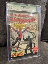 Amazing Spider-Man #3 (CGC 3.0) 1st app. Doctor Octopus - Marvel 1963 picture