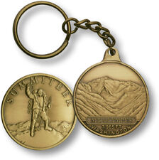 Mt. Olympus / Summiteer - Washington - Bronze Challenge Coin Key Chain picture