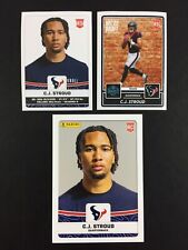 C.J. Stroud Rookie Lot 3 Stickers And Card Panini NFL 2023 2024 (24) #183 #559 #72 picture