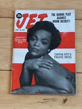 Rare Jet Magazine March 28, 1957 Cover Eartha Kitt picture