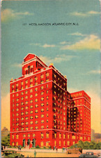 VTG Postcard, Hotel Madison, Atlantic City, NJ, unused picture