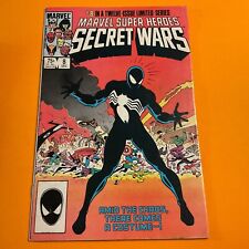 Marvel Super Heroes Secret Wars #8 Black Suit Spider-Man 1984 KEY Mid Grade picture