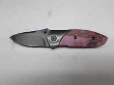 Pink Camo Sarge Folding Knife SK-917PK Pre Owned picture