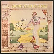 ELTON JOHN Signed Autograph LP GOODBYE YELLOW BRICK ROAD - PSA    HIS BEST ALBUM picture