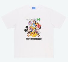 Japan Tokyo Disney Resort T-shirt Signed Mickey & Friends 2024 SUMMER picture