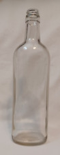 Vintage 4/5 Quart Petri Wine Clear Glass Bottle picture
