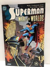 DC Comics Superman Book War of the Worlds Roy Thomas and Michael Clark Very Nice picture