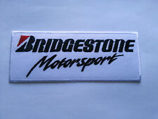 Bridgestone Motorsport Sew / Iron On Patch Motorsports Motor Racing Oils Fuels picture