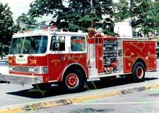 SAUGUS, MA Fire Apparatus - 5x7 PHOTO: E-2 1985 Pierce Arrow 1250/500 picture