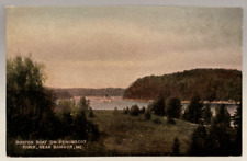 Boston Boat on Penobscot River, Near Bangor, ME Maine Undivided Back Postcard picture