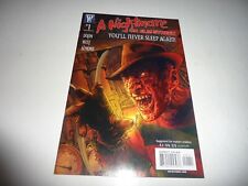 A NIGHTMARE ON ELM STREET #1 YOU'LL NEVER SLEEP AGAIN Wildstorm 2006 VF/NM picture