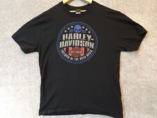 Harley Davidson Shirt Mens Extra Large Black Las Vegas Nevada 2019 Freedom Road picture
