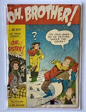 OH BROTHER #2 1.8 GD- 1953 Classic Bill Williams humor Stahnhall Comics SCARCE picture