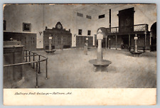 c1900s Baltimore Stock Exchange Maryland Trading Floor Vintage Postcard picture