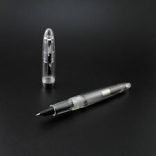 Jinhao 992 Transparent Fountain Pen Screw Cap Hooded Extra Fine Nib 6 colors picture