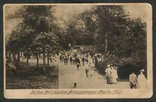 Palisades Amusement Park NJ postcard 1919 picture