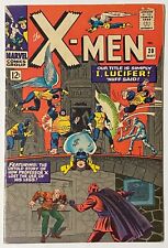 X-Men #20 1966 Original X-Men - Prof X Origin Story - Blob, Unus, Lucifer App. picture