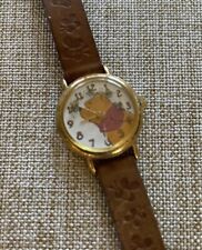 Vintage DISNEY Timex WINNIE THE POOH WATCH w/ Rotating Bees TESTED New Battery picture