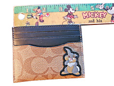 Coach x Disney Thumper Card Case, never used picture