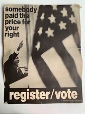 Martin Luther King Jr Poster-Paid The Price For Your Right-Civil Rights 60/70’s? picture