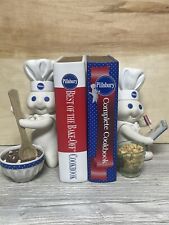 The Danbury Mint Pillsbury Doughboy Bookends Great Condition picture