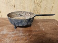 Antique 18th 19th Century 3 Legged Cast Iron Spider Skillet 12 Inch 11 Pounds  picture
