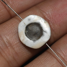 Genuine Ancient Luk Mik Goat Eye Agate Stone Dzi Bead in very Good Condition picture