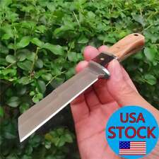 High hardness, compact and lightweight wooden handle survival hunting knife tool picture