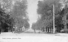 Union Avenue Alliance Ohio 1908 postcard picture