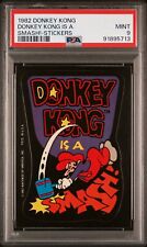 1982 Topps Nintendo DONKEY KONG IS A SMASH SUPER MARIO ROOKIE RC PSA MINT 9 picture