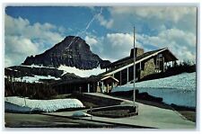1912 Logan Pass Visitors Center Glacier Winter National Park Montana MT Postcard picture