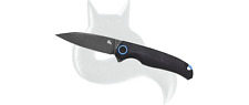 Black Fox Knives Argus Liner Lock BF-760 Black D2 Steel G10 Pocket Knife picture